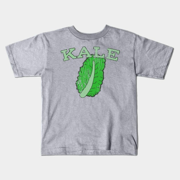 Kale University Parody Kids T-Shirt by McNutt